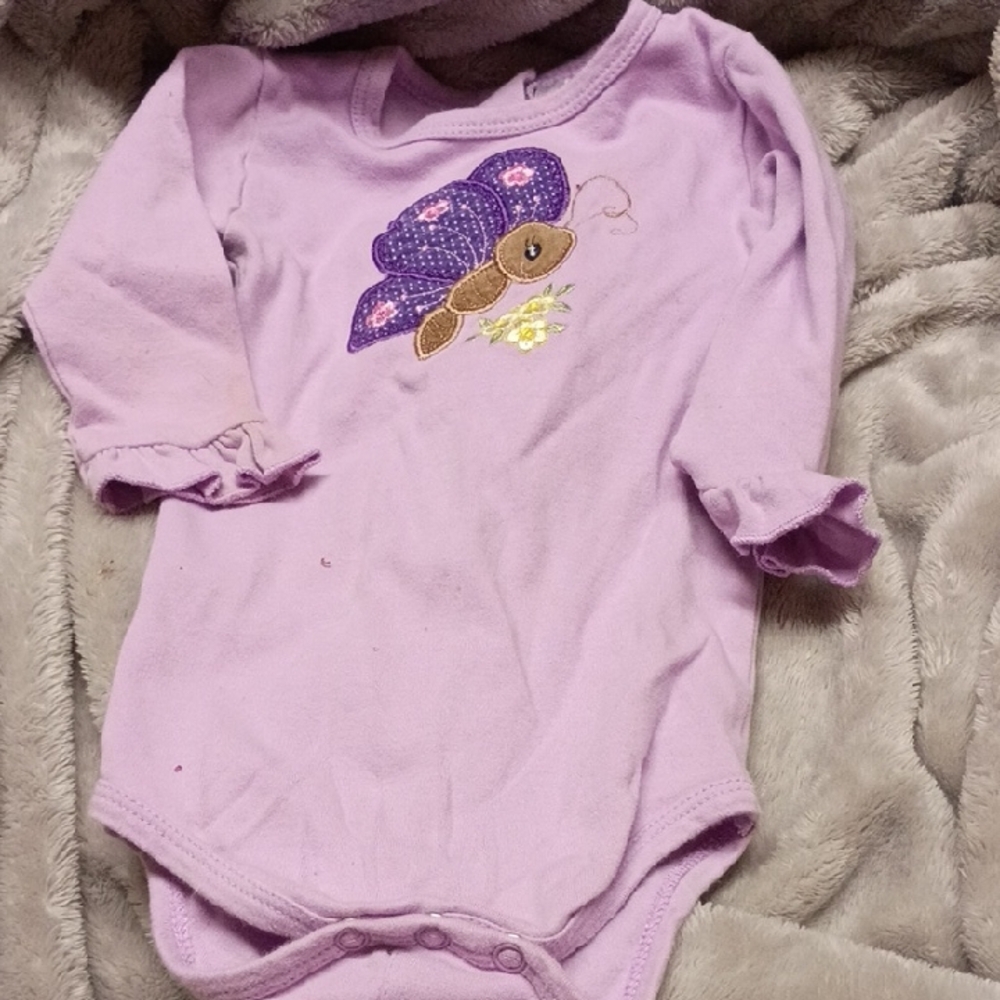 5 For $20 Purple Butterfly Kids One Piece